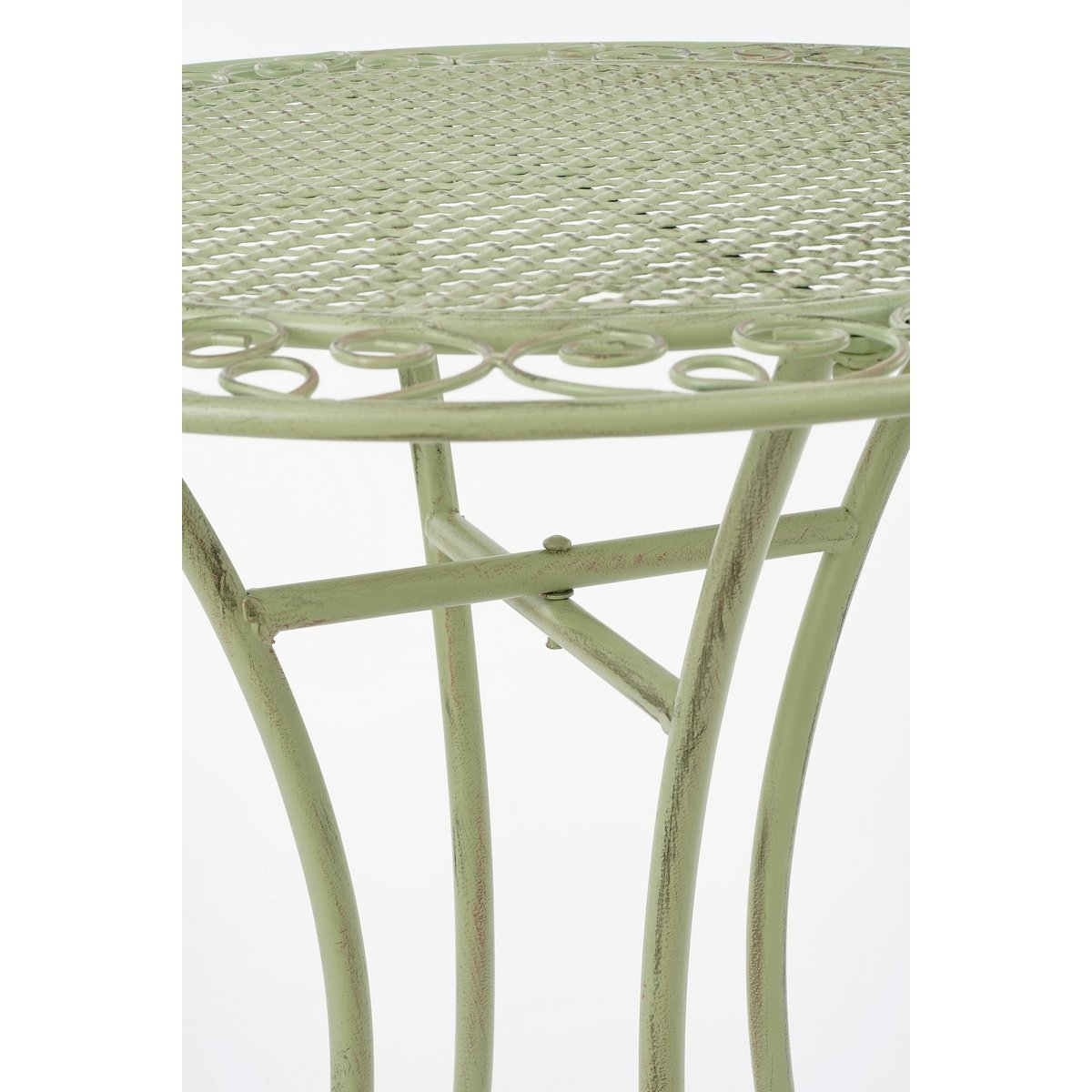 Provence Bistrotafel voor Buiten - H70 x Ø60 cm - Lichtgroen