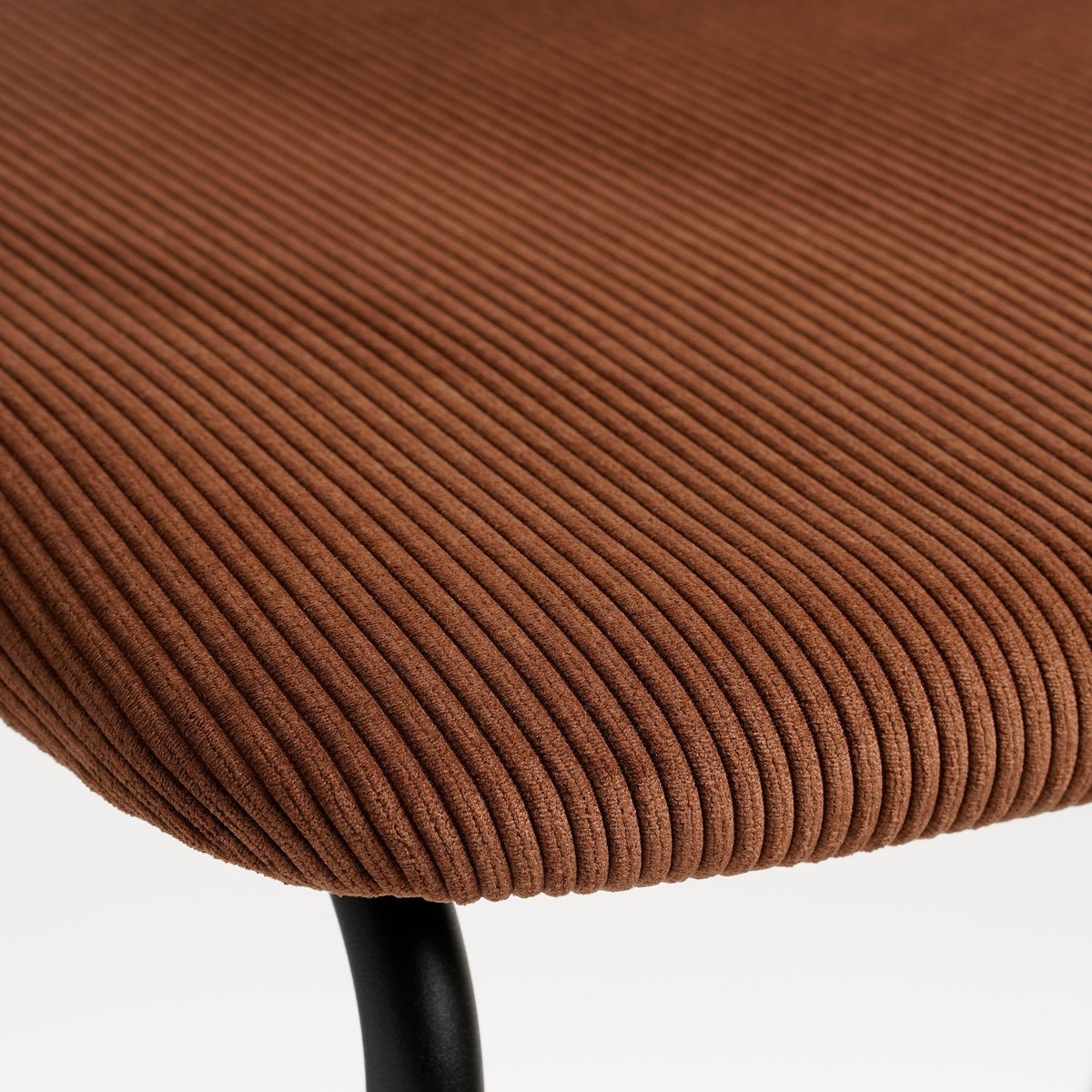 Nanet Barkruk - H91 cm - Velvet - Bruin