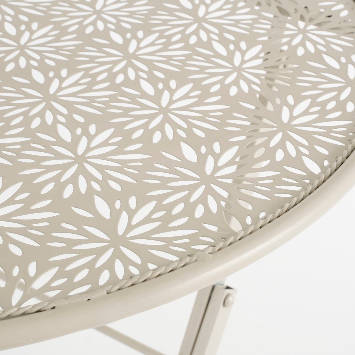 Tierra Bistrotafel - H70 x Ø60 cm - Metaal - Beige