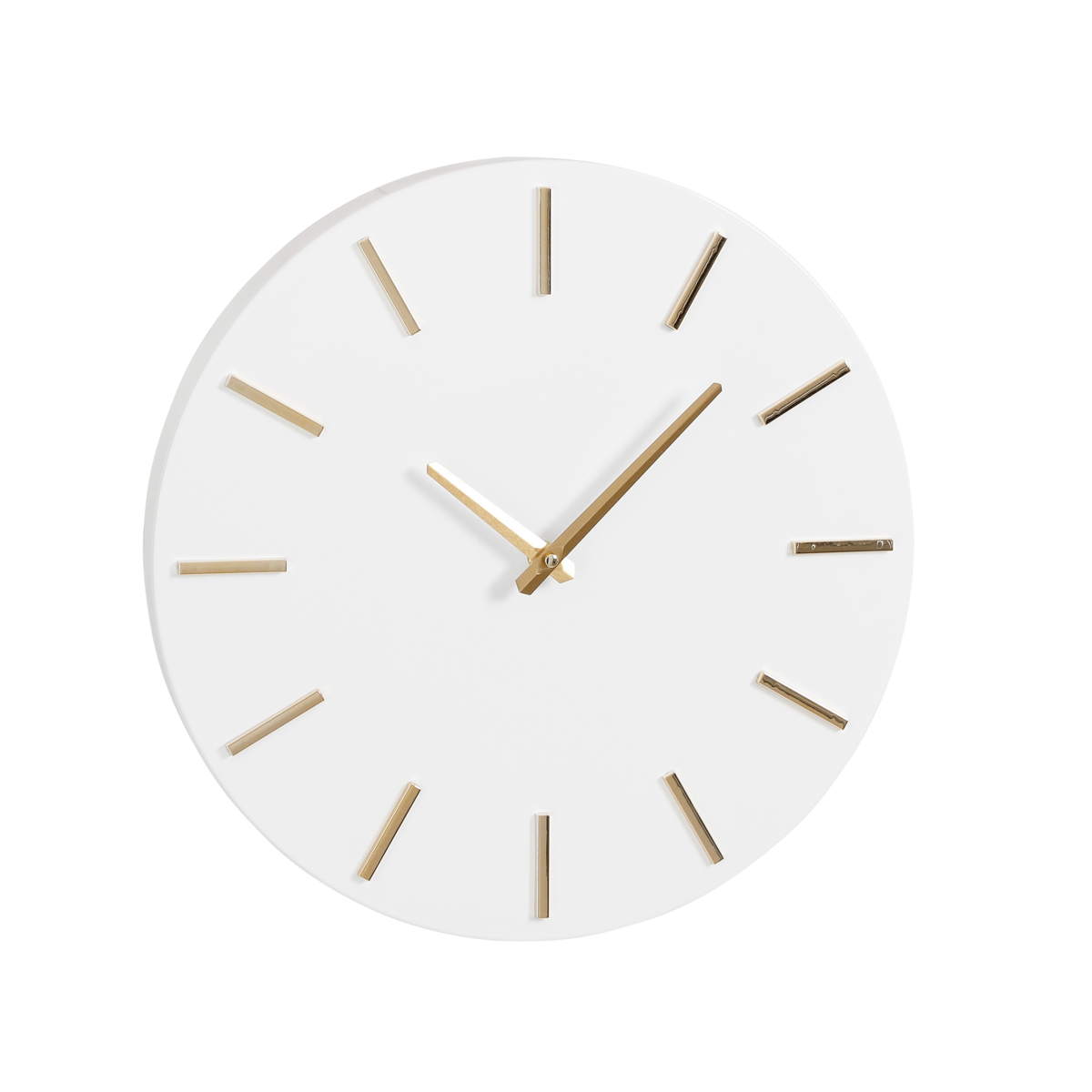 Brixen Wandklok - Ø36 cm - Wit