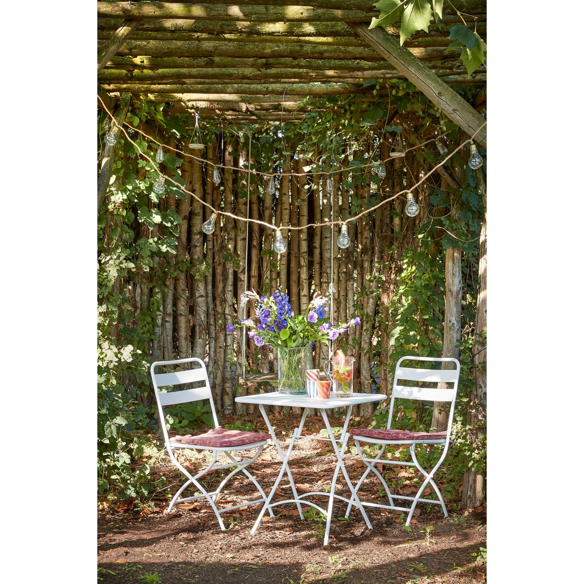 Evita Bistroset - Set van 3 - Metaal - Wit