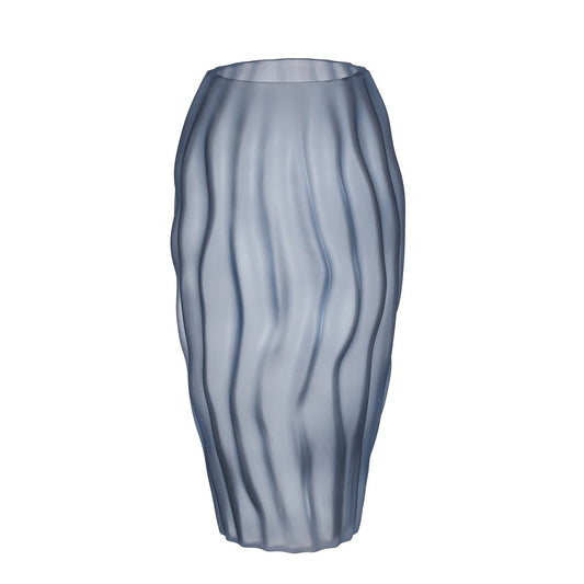 Feline Vaas - H32 x Ø16 cm - Glas - Lichtblauw