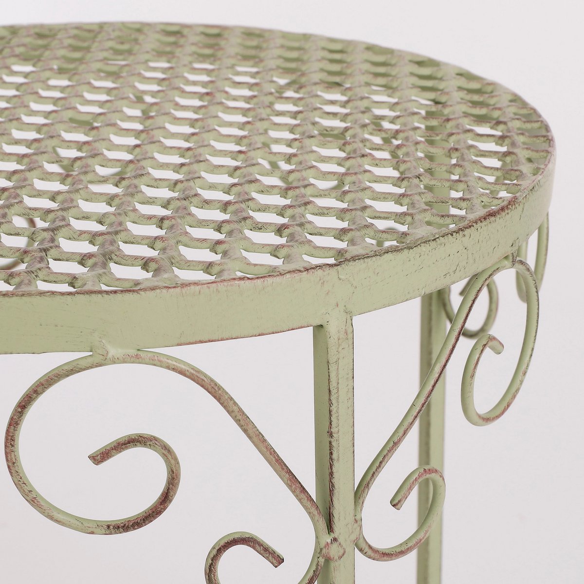 Provence Plantentafel voor Buiten - Set van 3 - H43 x Ø35 cm - Lichtgroen