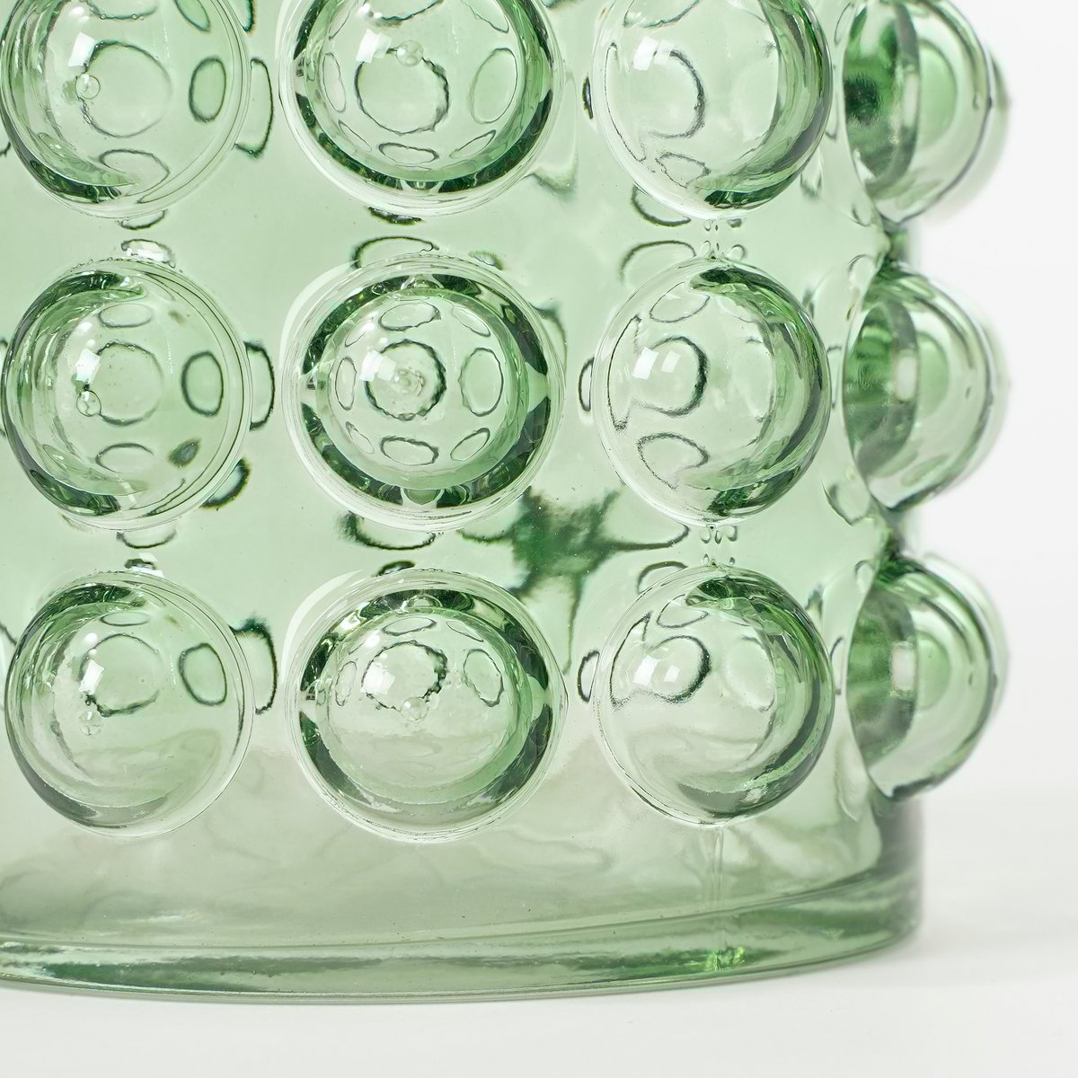 Lausanne Vaas - H25 x Ø12 cm - Glas - Groen