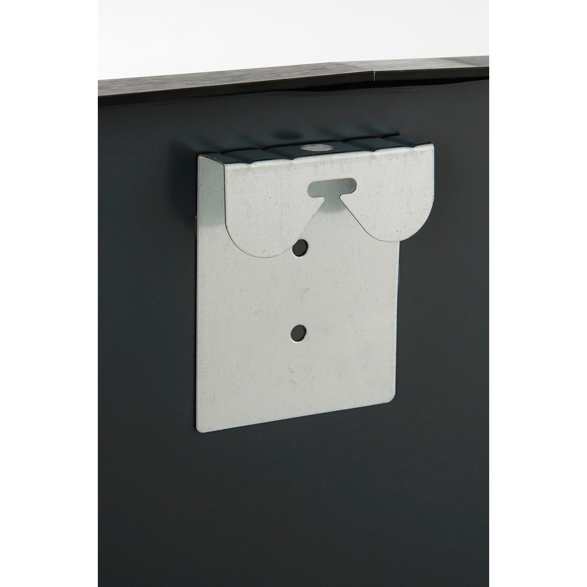 Rossi Wandspiegel - L80 x B71 cm - Metaal - Zwart