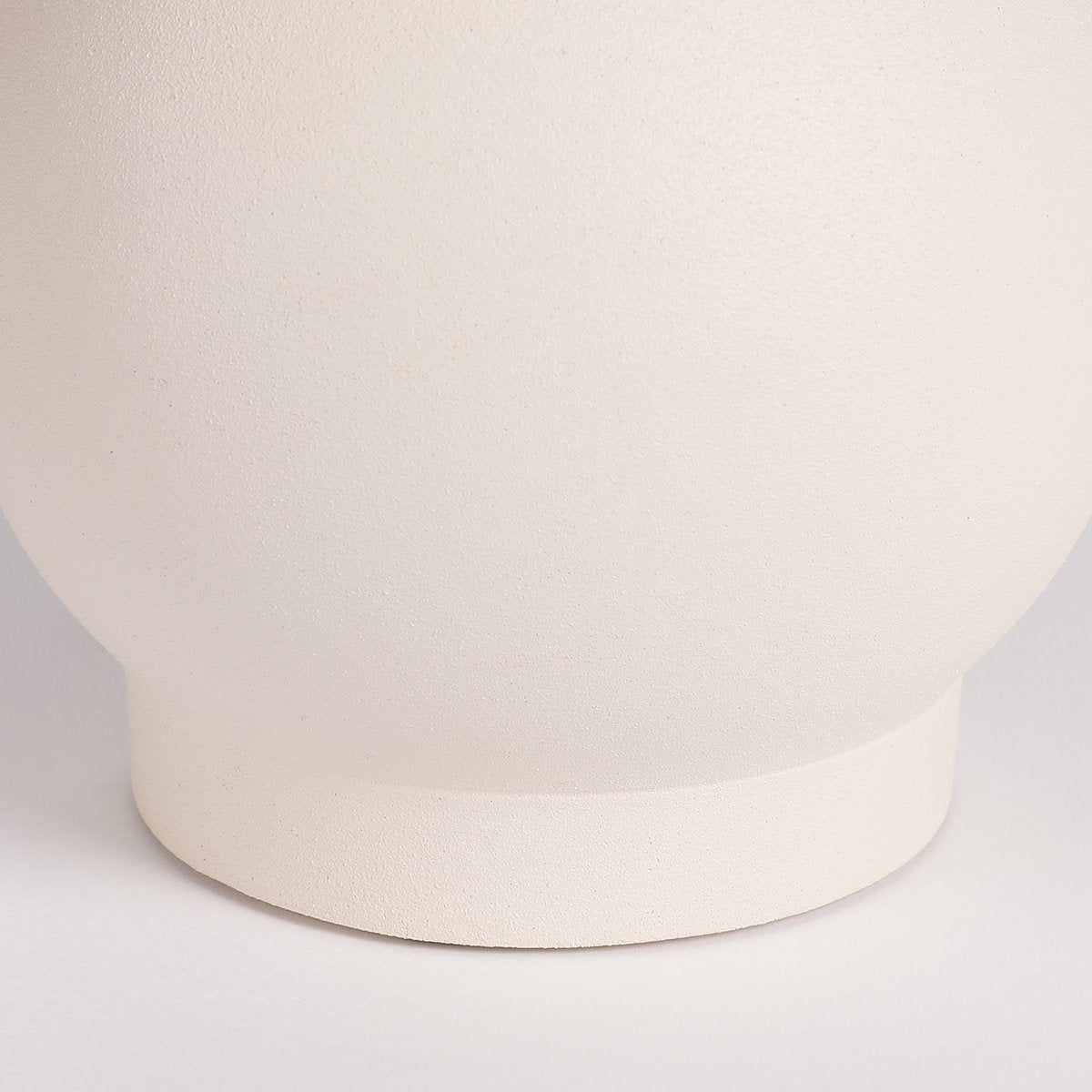 Samosa Vaas - H24 x Ø11 cm - Off White