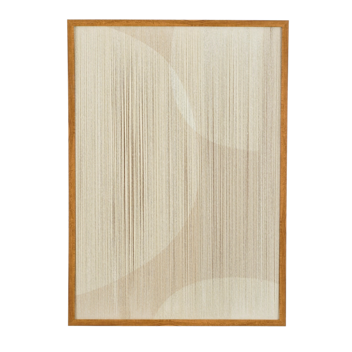 Muurdecoratie Cirkel - L50 x B60 x H3 cm - Beige