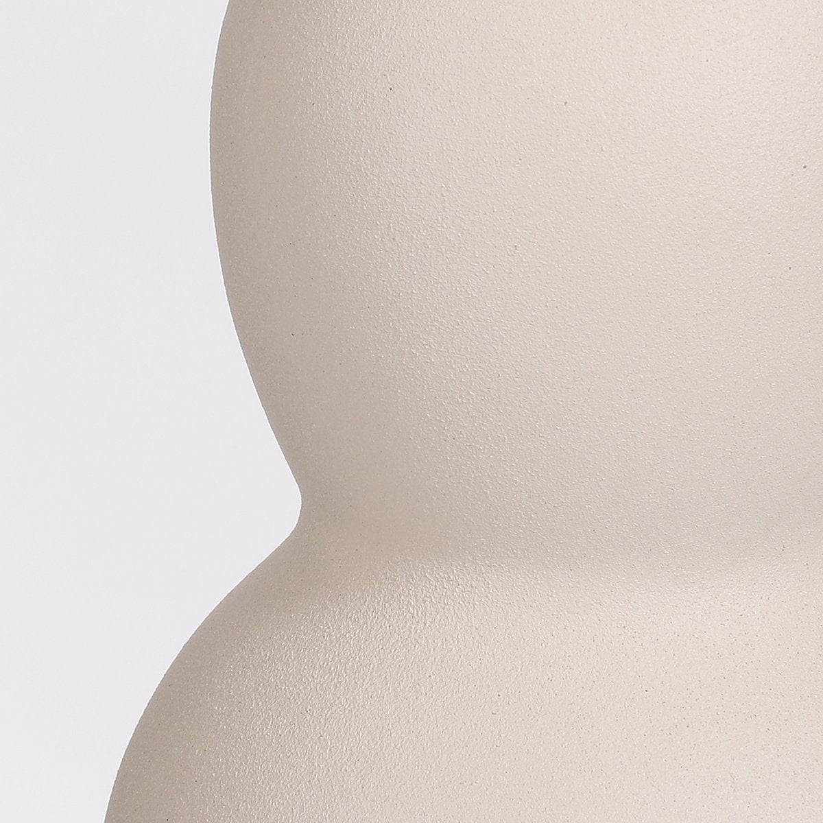 Samosa Vaas - H24 x Ø11 cm - Off White